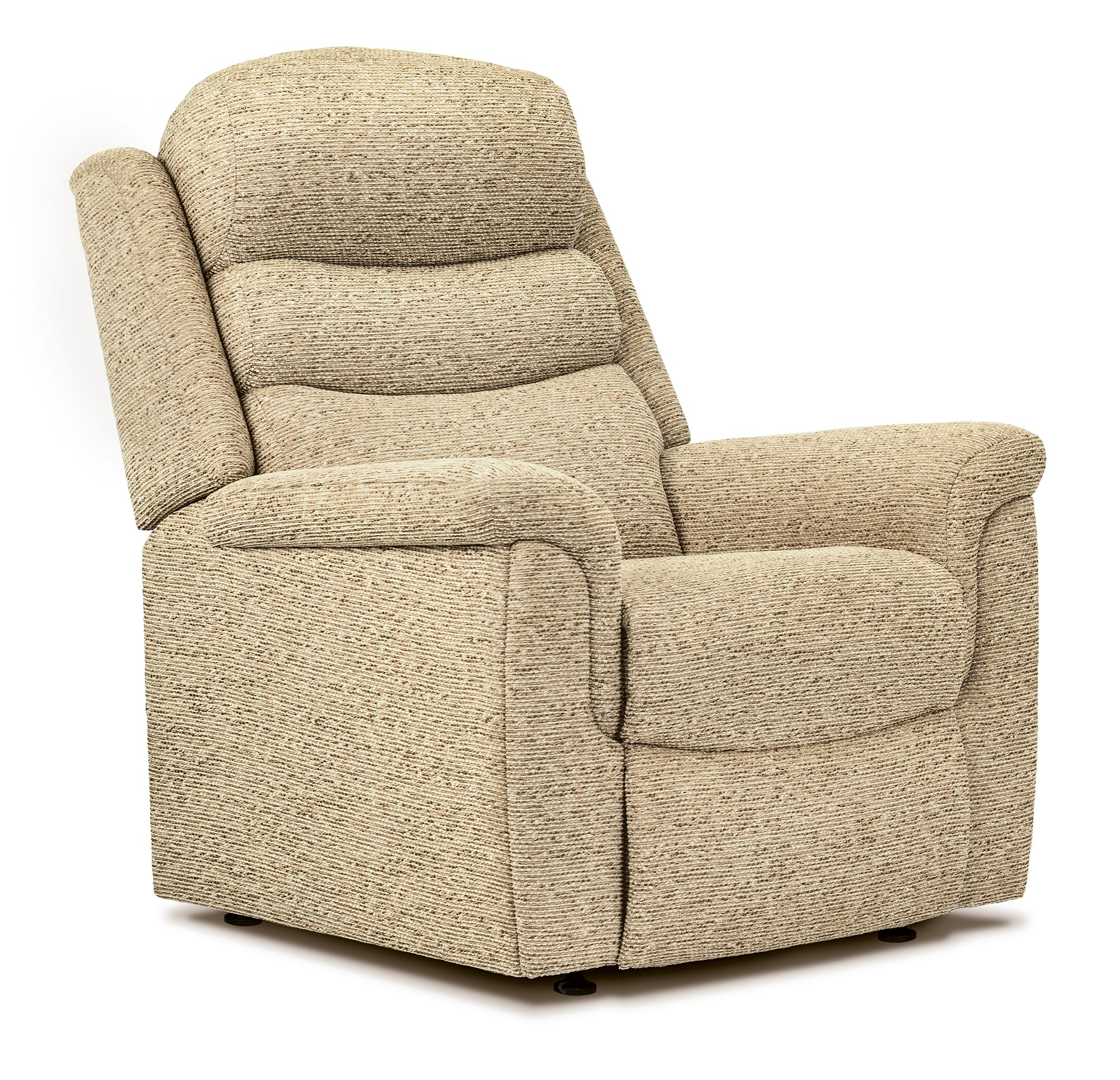 Leyburn Standard Fabric Fixed Chair as listed by Mobify; this model is a fixed chair